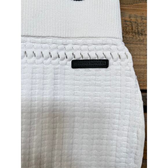 DIAMOND SUPPLY CO. Women's White Quartz Mini Skirt Sz L NWT - Picture 3 of 7